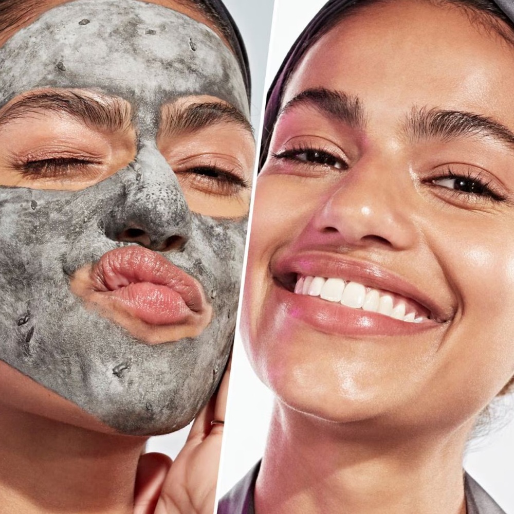 GLAMGLOW Supermud Charcoal Cleansing Mask – White Tube with Charcoal Gray Mask - Picture 2 of 5